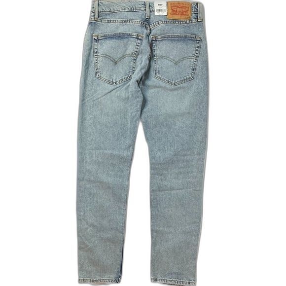 Levi's Performance 512 Stretch Slim Taper Light Wash Distressed Men's Jeans New! - Picture 3 of 9